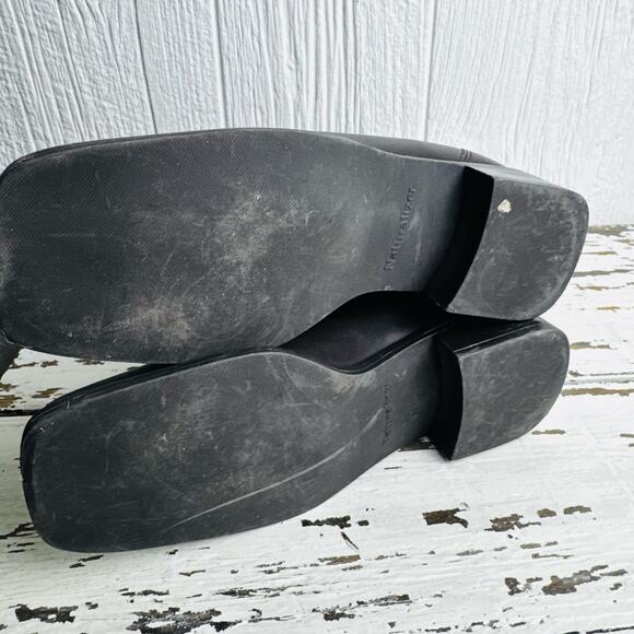 Naturalizer Vintage Brown Leather Square Toe Boots Pull On Women's Sz 4.5 Brazil - Picture 2 of 9